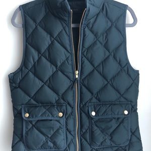 J Crew Excursion Down Quilted Vest